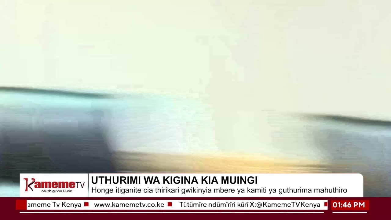 #MohoroGitau