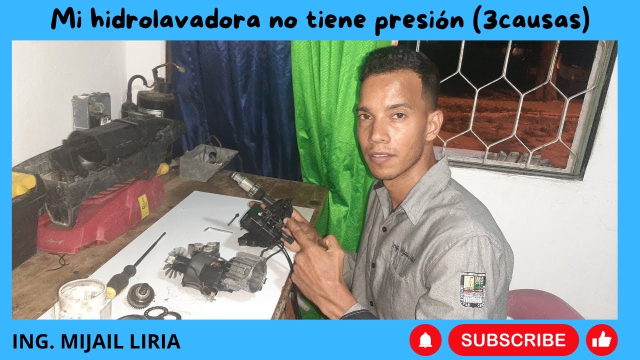 Mi hidrolavadora no tiene buena presión (3 CAUSAS)