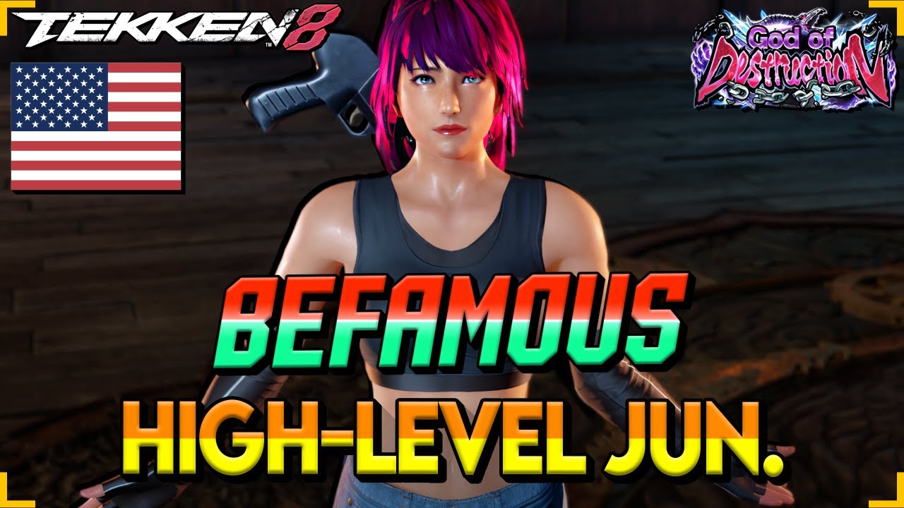 Befamous Jun Unleashes INSANE Gameplay in Tekken 8!