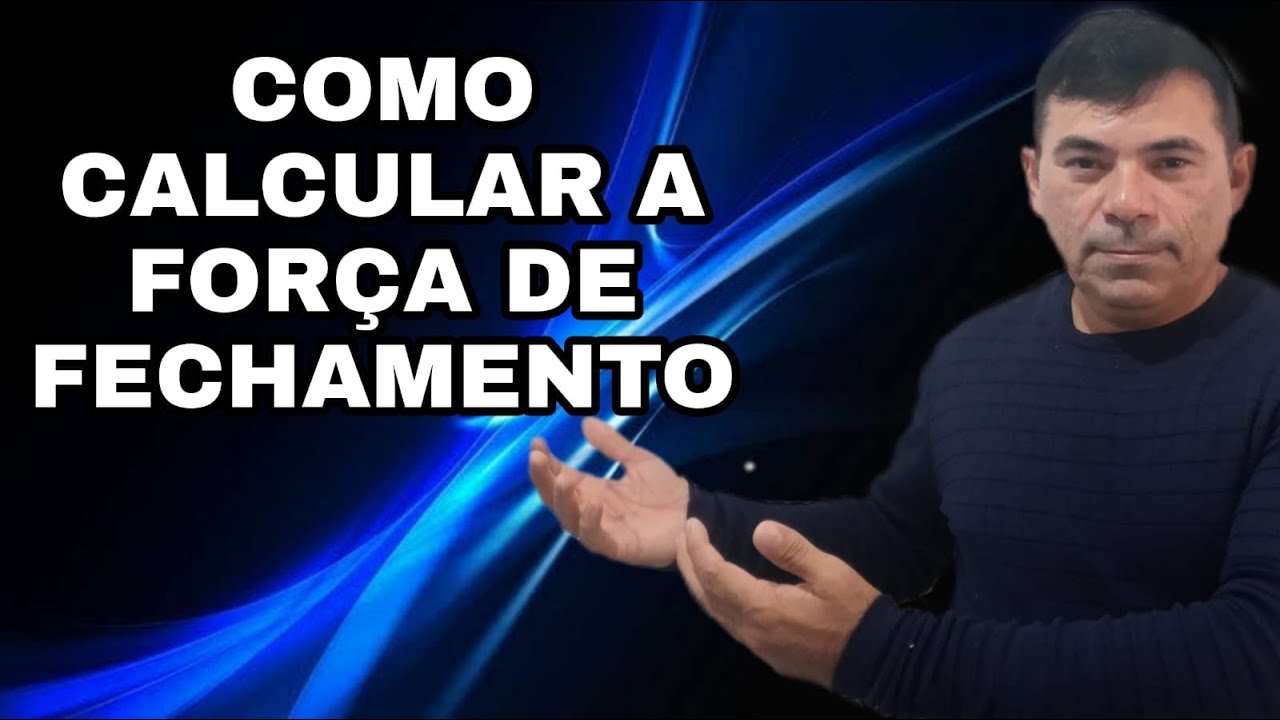 Como calcular a força de fechamento em máquinas injetoras