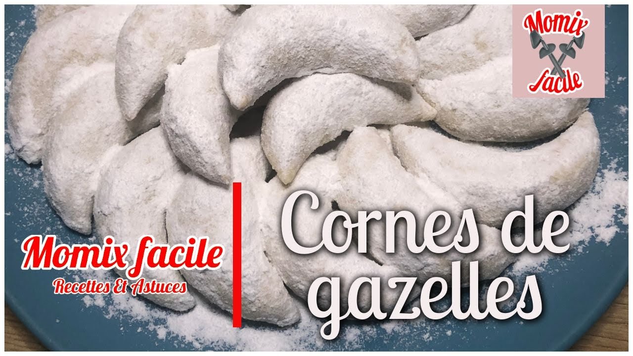 Cornes de gazelles au Thermomix faciles et rapides