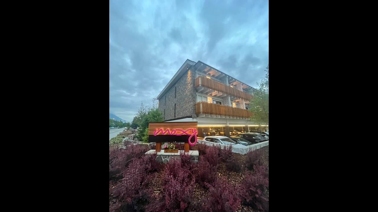 Moxy Banff by MARRIOTT - Full tour!! ONLY one on YouTube!!