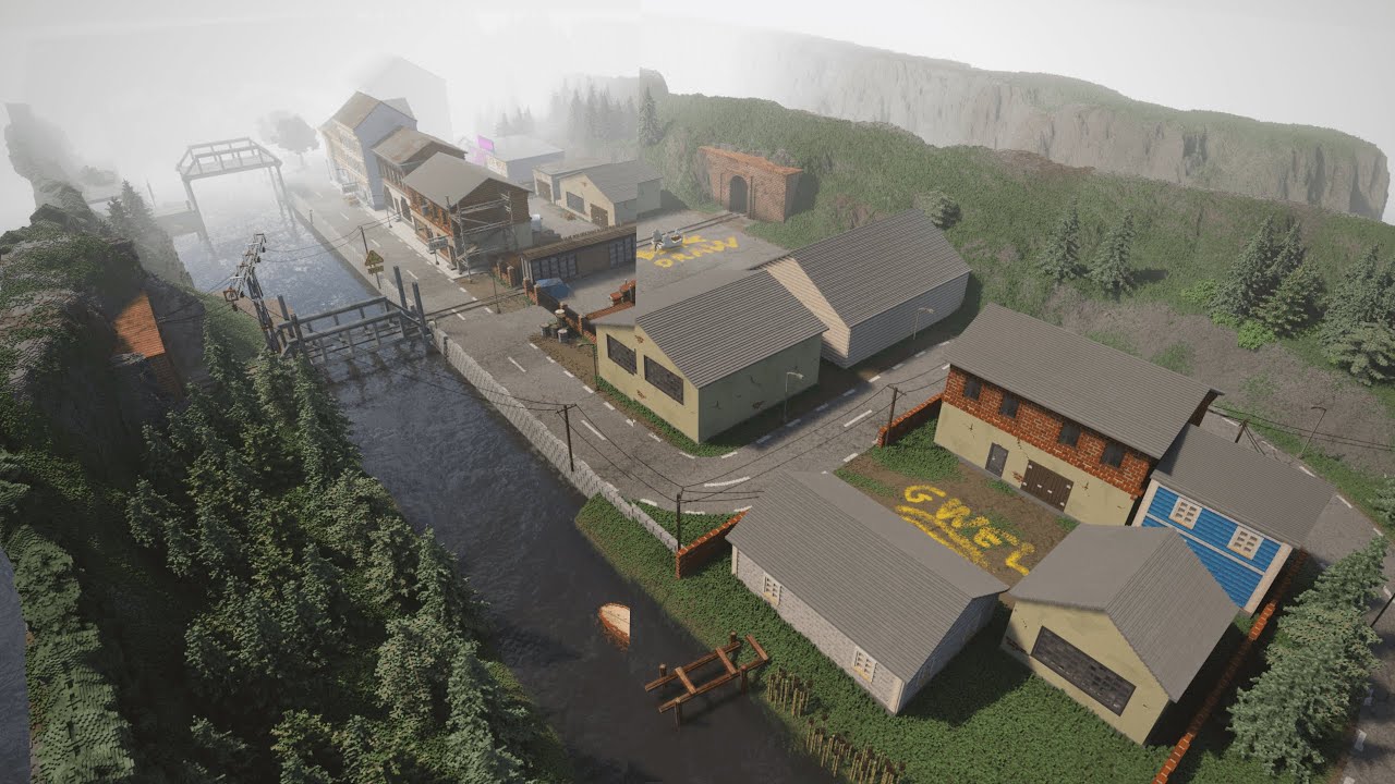 Teardown Ghost Town with before and after picture