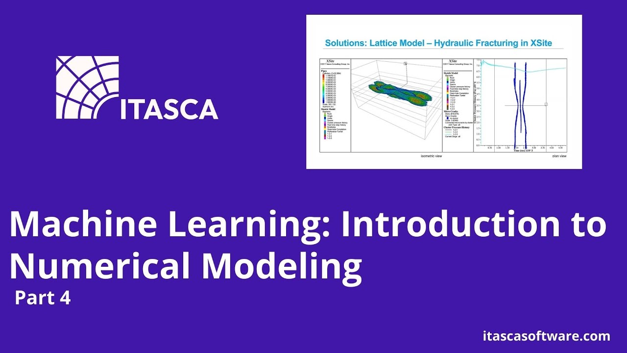 Machine Learning: Introduction to Numerical Modeling | ITASCA Software Academy