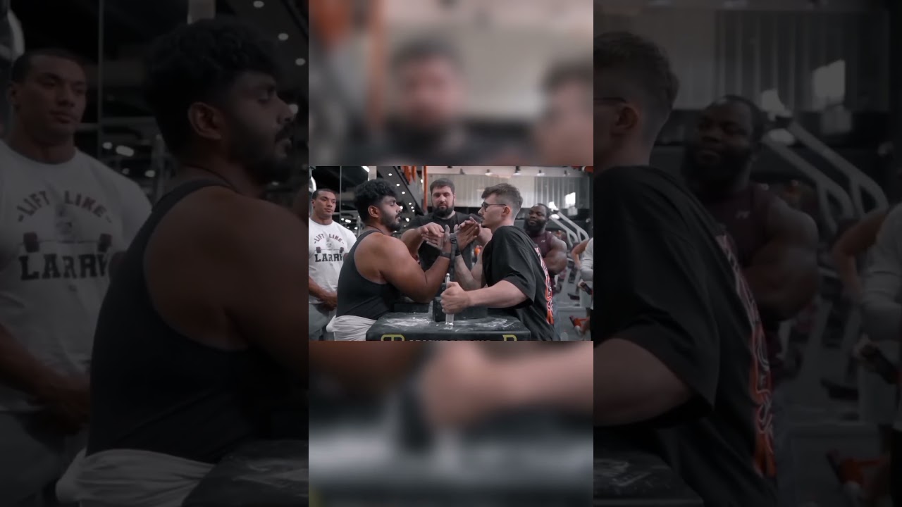 Indian vs Russia arm wrestling mazahir saidu vs akimbo 69