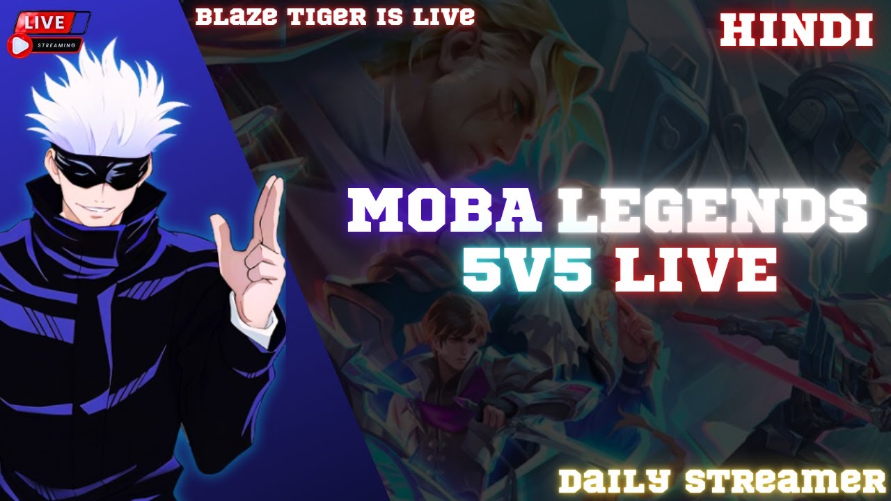 🔴 [Hin/Eng] Mlbb Live Caught By Dark System || BLAZE TIGER Is Live || (Portrait)