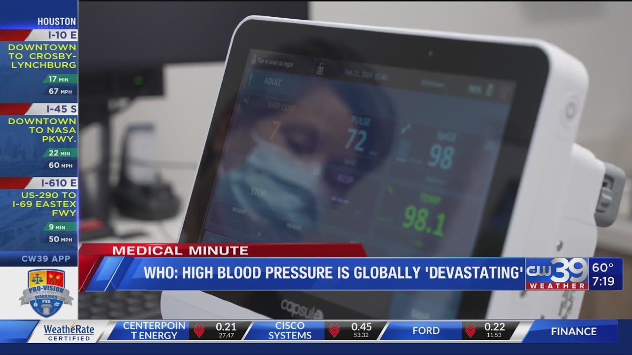WHO officials warning about hypertension, stroke - Medical Minute, Idolina Peralez