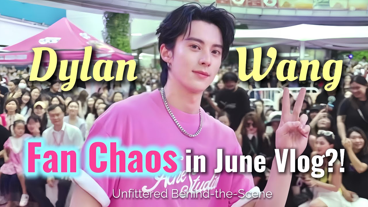 Дикий июнь Дилана Вана: актерская игра, хаос среди фанатов и баскетбол! (последний видеоблог) 🎬🔥🏀