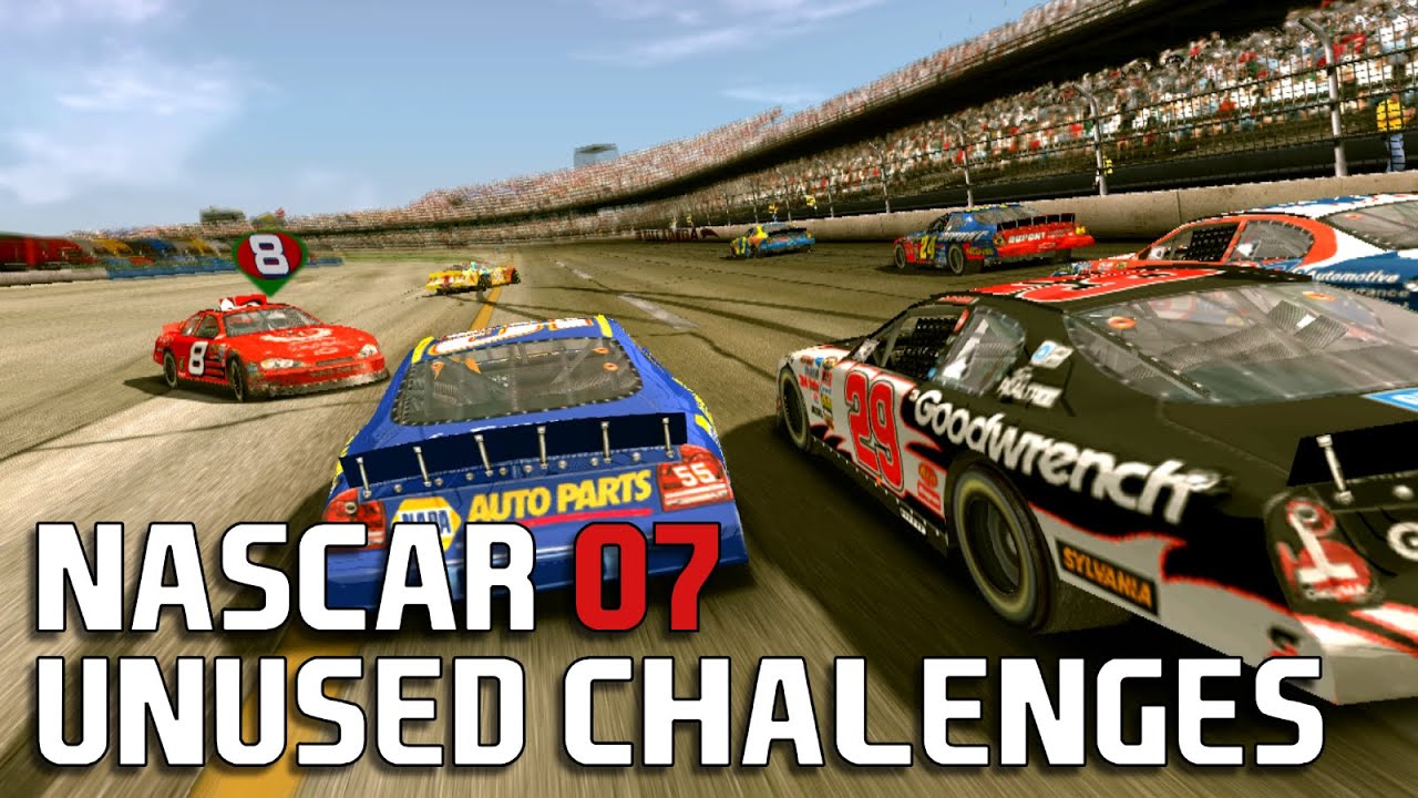 NASCAR 07: Unused Dodge Challenges Gameplay