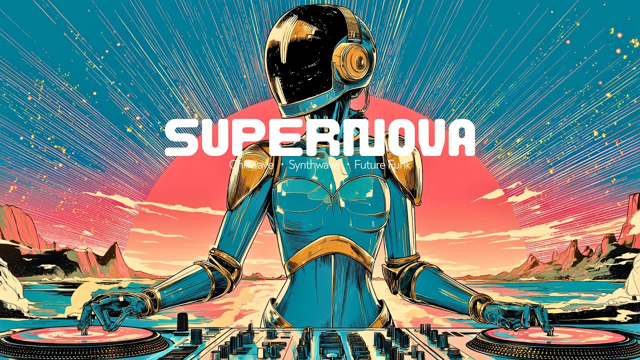 Supernova | Chillwave, Synthwave & Future Funk Mix | Chill Disco Playlist—Daft Punk/Macross Inspired