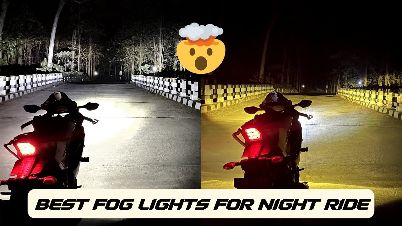 Installing Mini Driving Dual-Color Fog Lights on Yamaha R15😱 V3#views#youtube#hjg#modified#r15#r15v3
