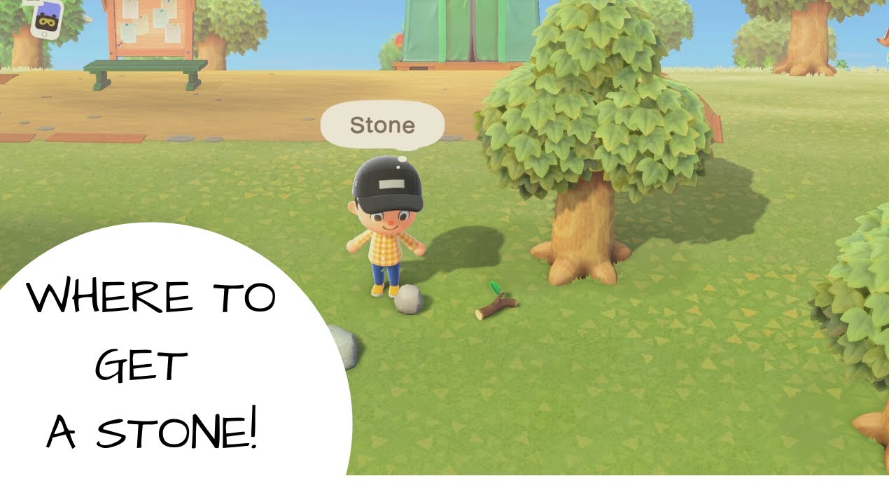 *QUICK GUIDE* Animal Crossing: New Horizons - WHERE TO GET A STONE!