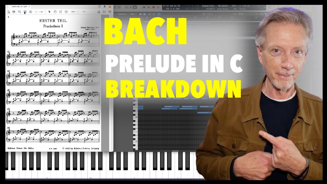 Bach Prelude in C breakdown | Chord voicing genius