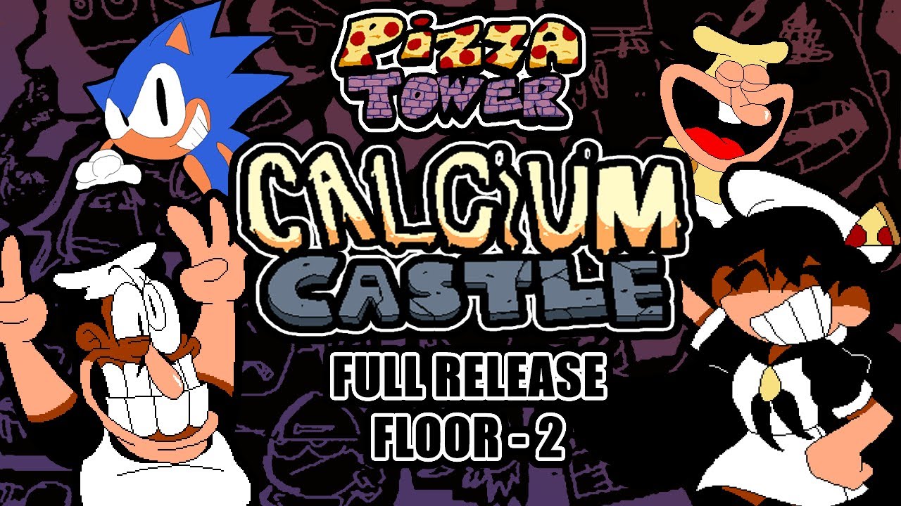 Pizza Tower (CYOP/AFOM) Level - CALCIUM CASTLE: FULL RELEASE - FLOOR 2
