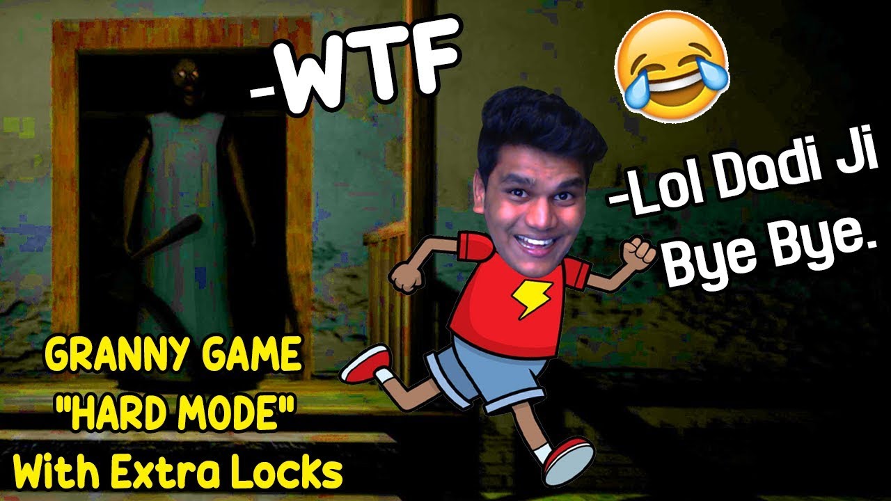 *HARD MODE* Me Dadi Ji Ke Ghar Se bhag Gaya - | GRANNY HORROR GAME | (Hard Mode with Extra Locks)