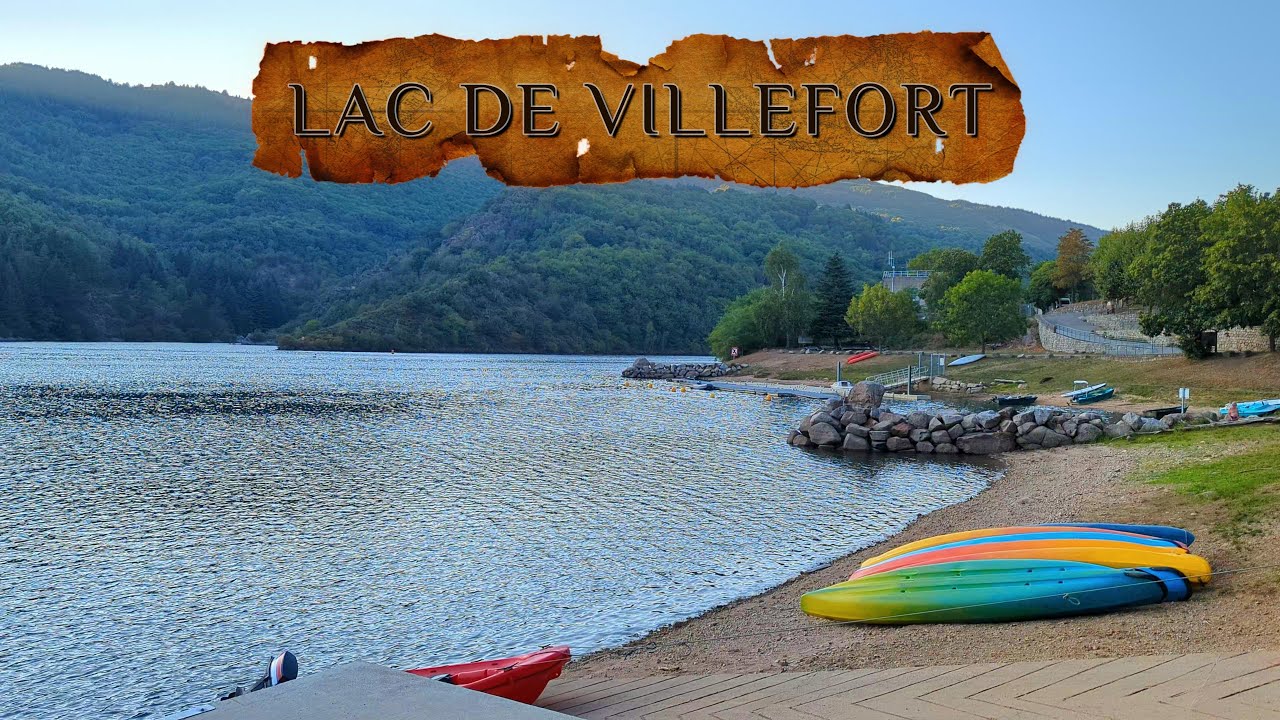 LAC DE VILLEFORT - 4K