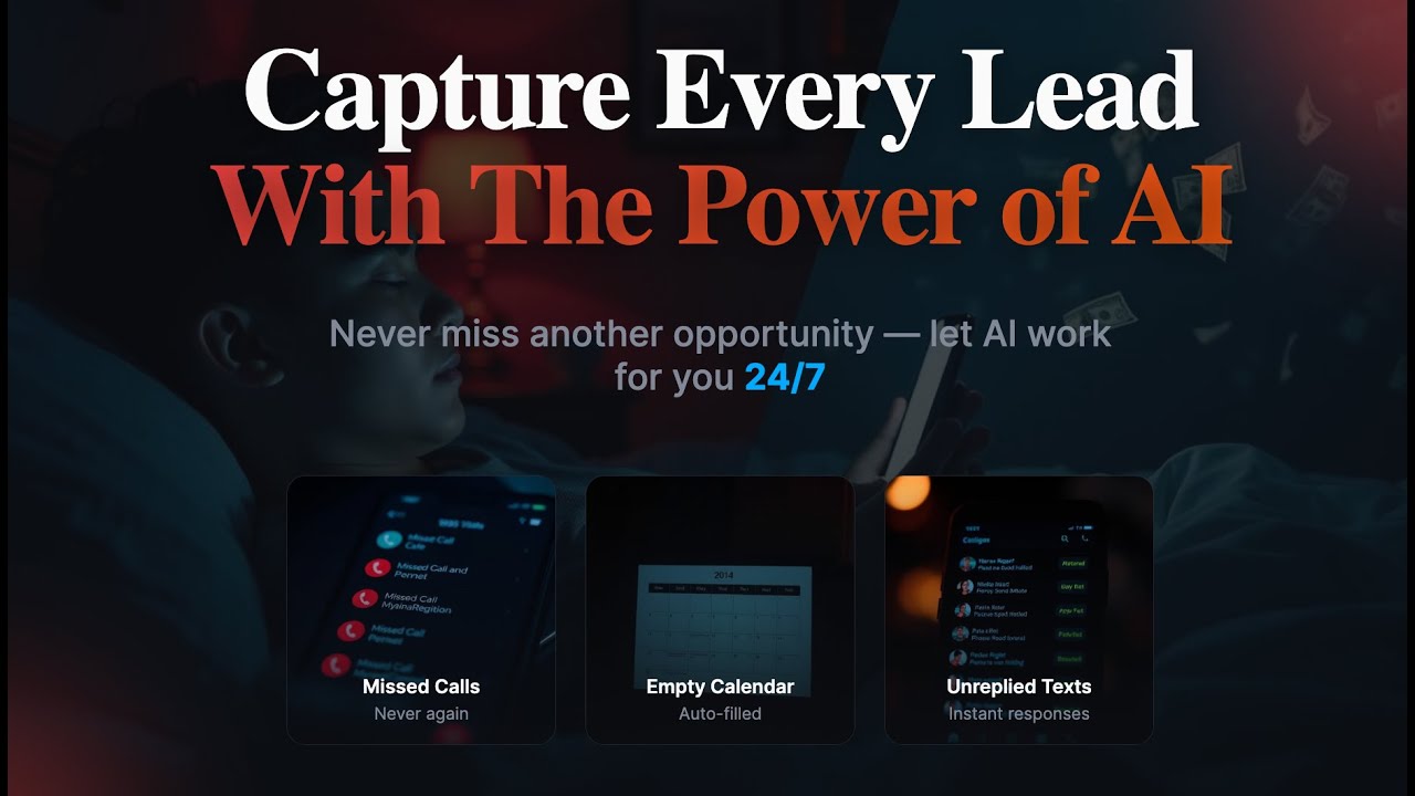 Never Miss a Lead Again  AI Appointment Booking Demo
