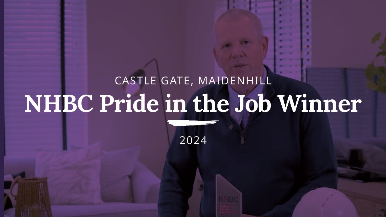 Taylor Wimpey - NHBC Pride in the Job Winner 2024 at Castle Gate, Maidenhill