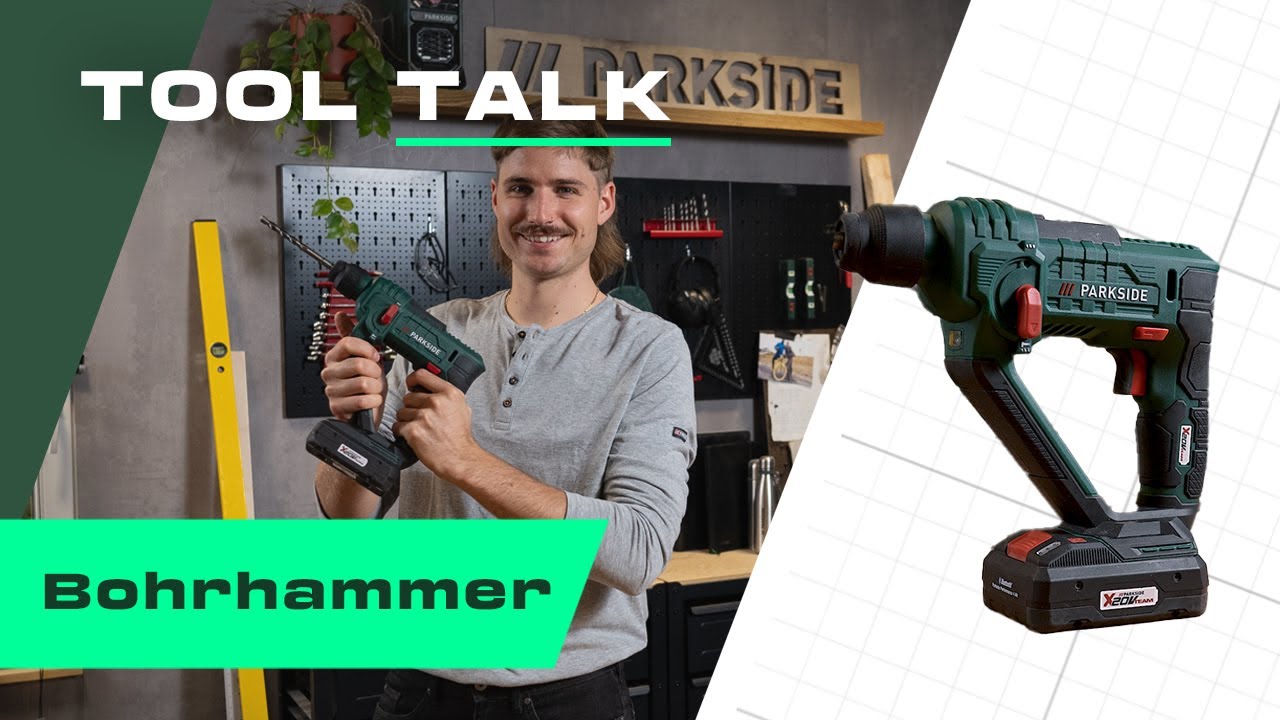 Akku-Bohrhammer PABH 20-Li D4🛠️ | PARKSIDE - Tool Talk