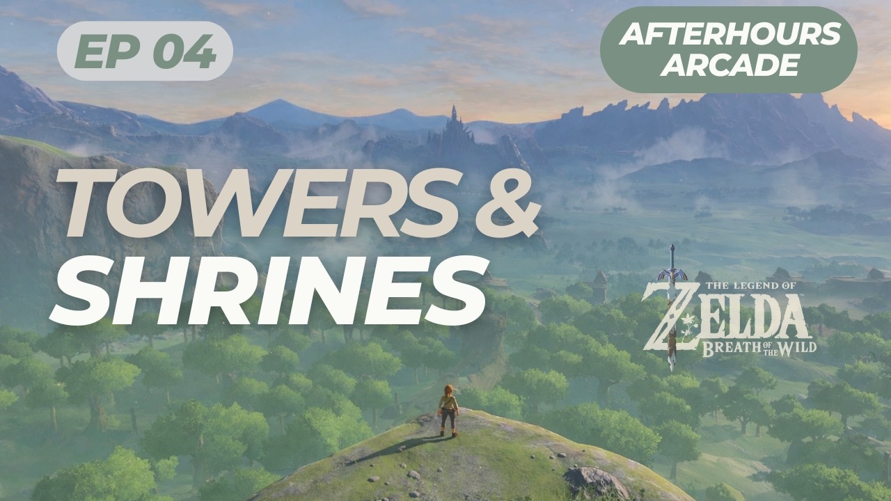Zelda BOTW on Switch 2: Open the Map Run (Towers + Shrines)  | Ep 04