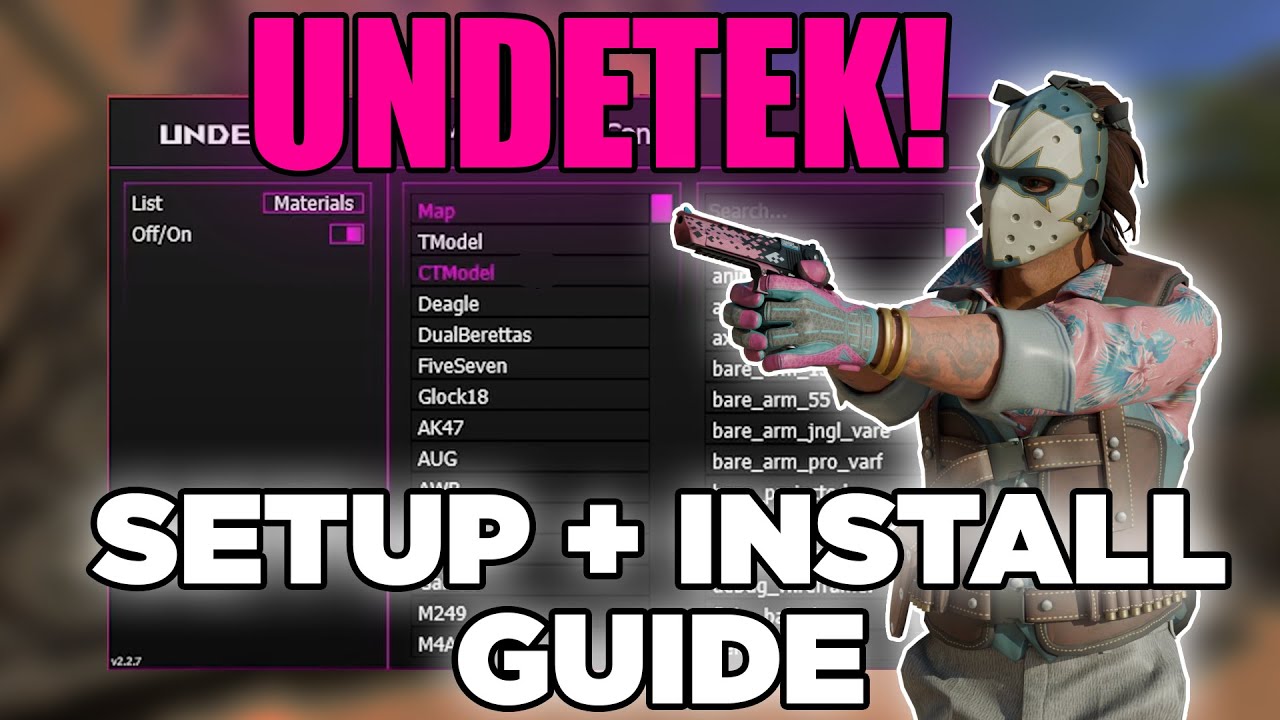 SETUP + INSTALLATION Guid f&uuml;r denn SICHERSTEN EXTERNAL SKINCHANGER | Undetek