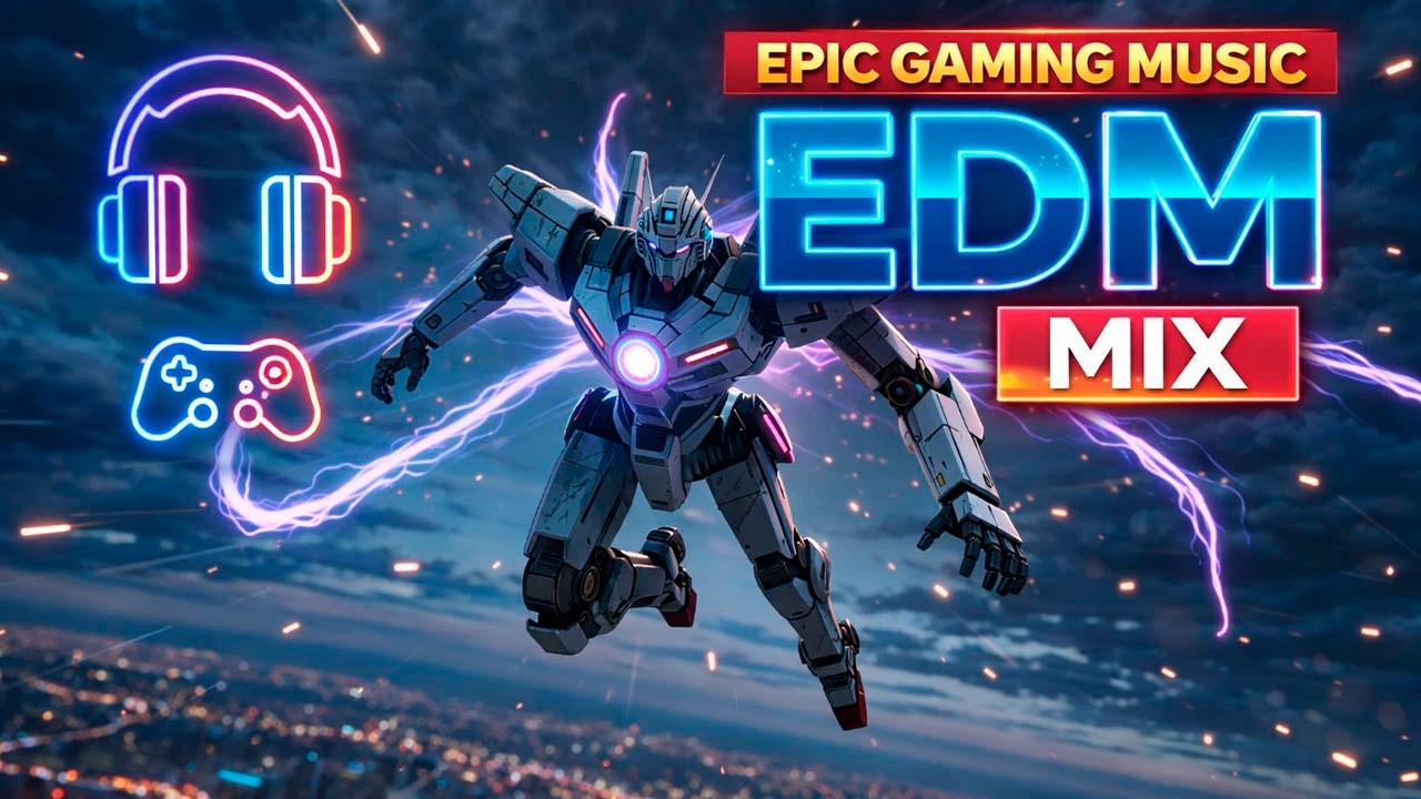 EDM Gaming Power Mix ⚡ High Energy Music to Level Up Your Gameplay