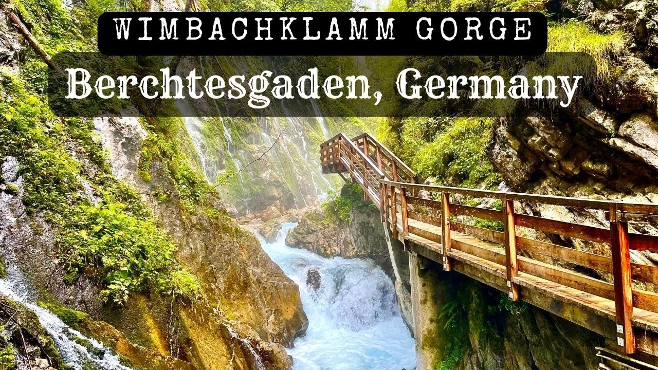 Exploring Wimbachklamm Gorge in Berchtesgaden Germany
