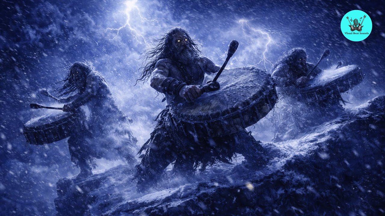 Viking Shamanic Ritual Workout Music | VIKING War Drums Trance Music | #vikings #ai #shamanic #music