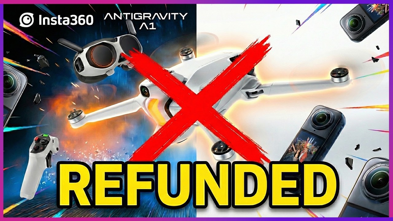НЕ ПОКУПАЙТЕ Дрон Antigravity A1 360! Почему я вернул деньги и основные проблемы с дроном и FPV-с...