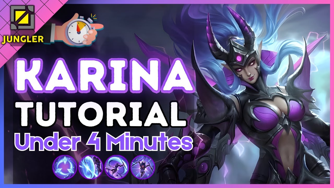 4-минутный урок Карины в джунглях || (MLBB S38) 2025