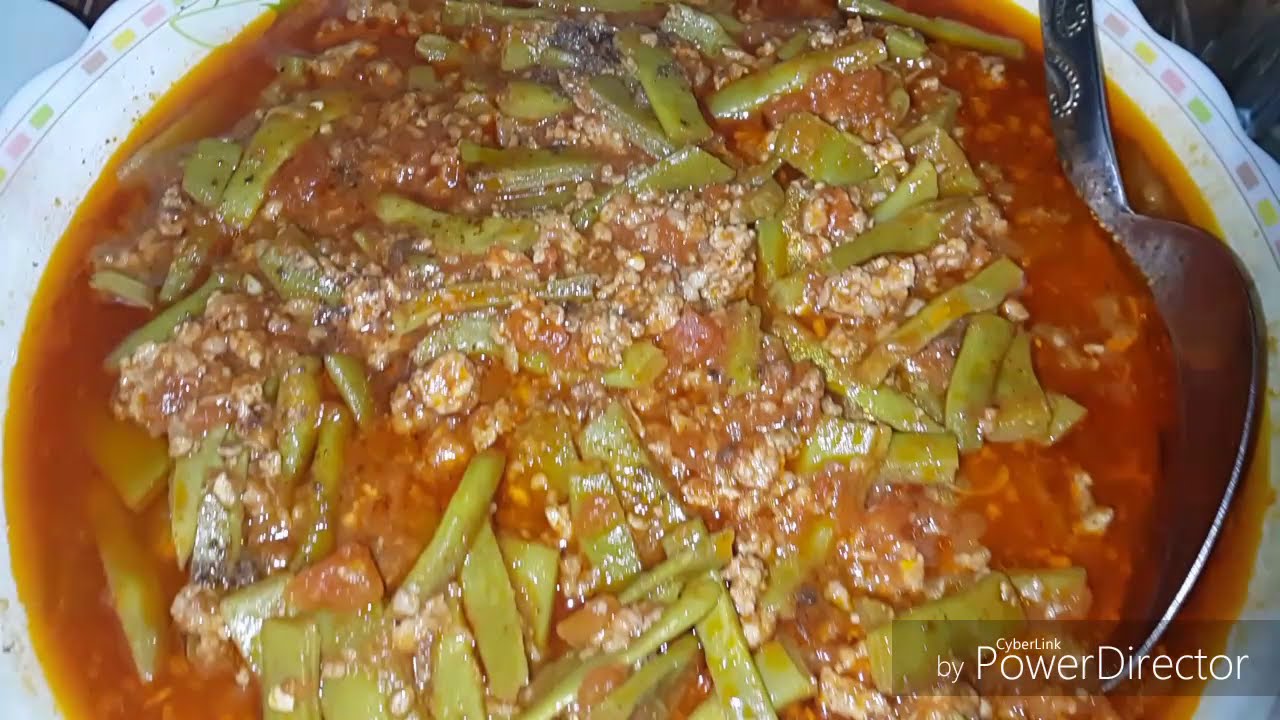 الفاصوليا الخضراء باسهل و اسرع طريقة للتحضير
