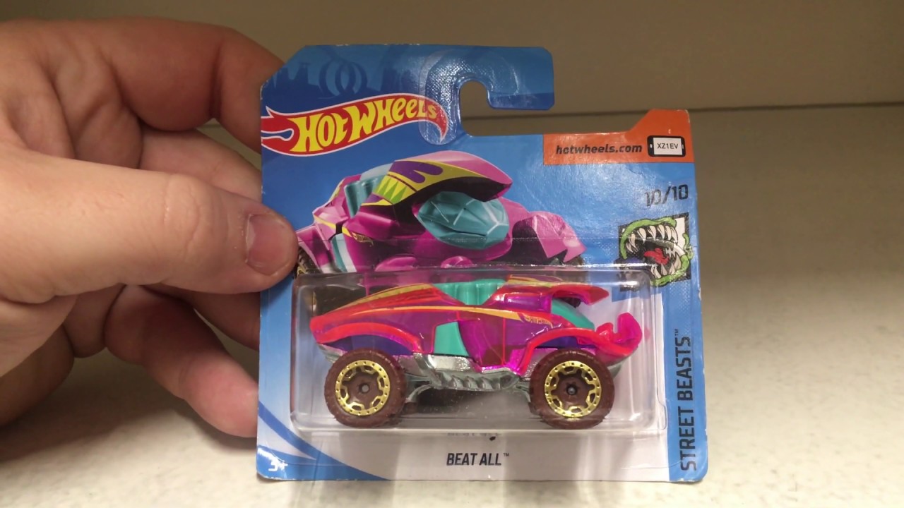 Hot Wheels Beat All - Hot Wheels Street Beasts - Seltene Hot Wheels Autos