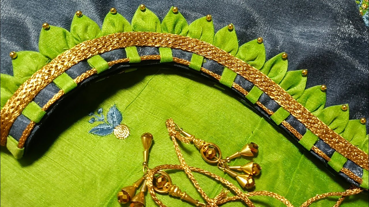 very beautiful and popular neck design cutting and stitching