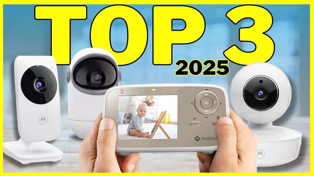 As 3 MELHORES Bab&aacute;s eletr&ocirc;nicas com c&acirc;mera de 2025! (Custo Benef&iacute;cio)