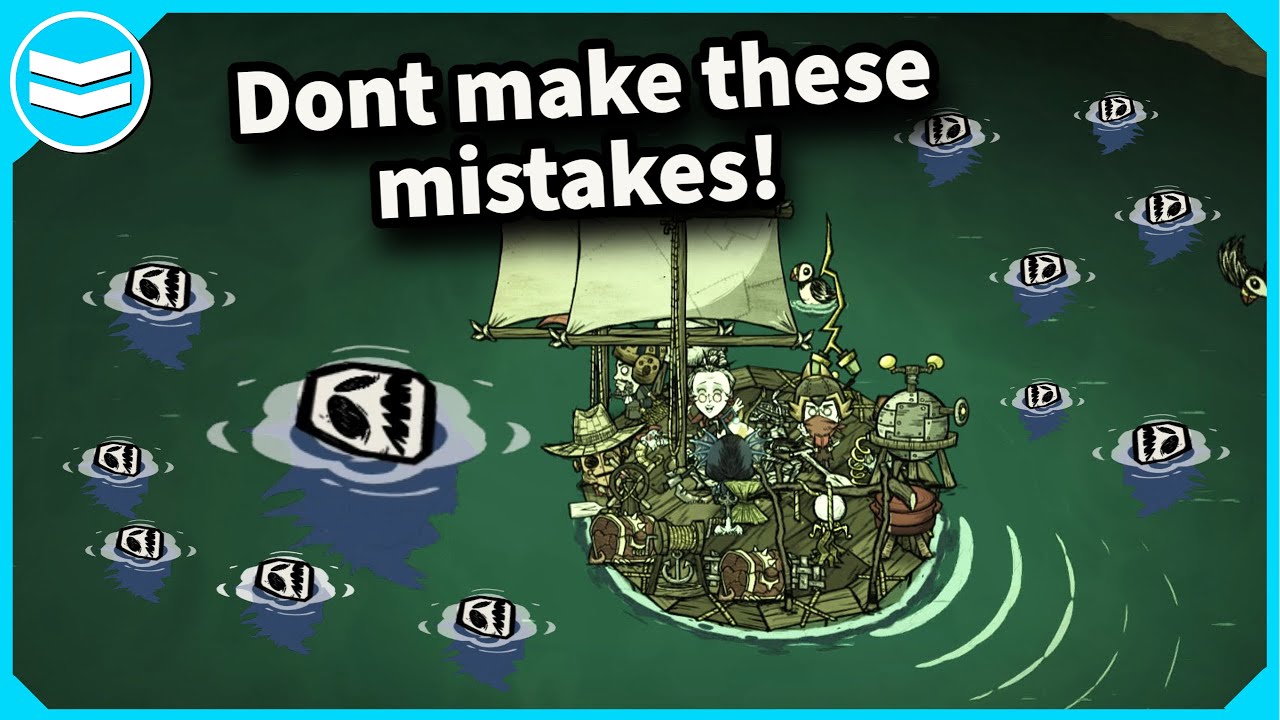 Avoid these mistakes when boating in DST (Don't Starve Together) - How to use boats in 2024!