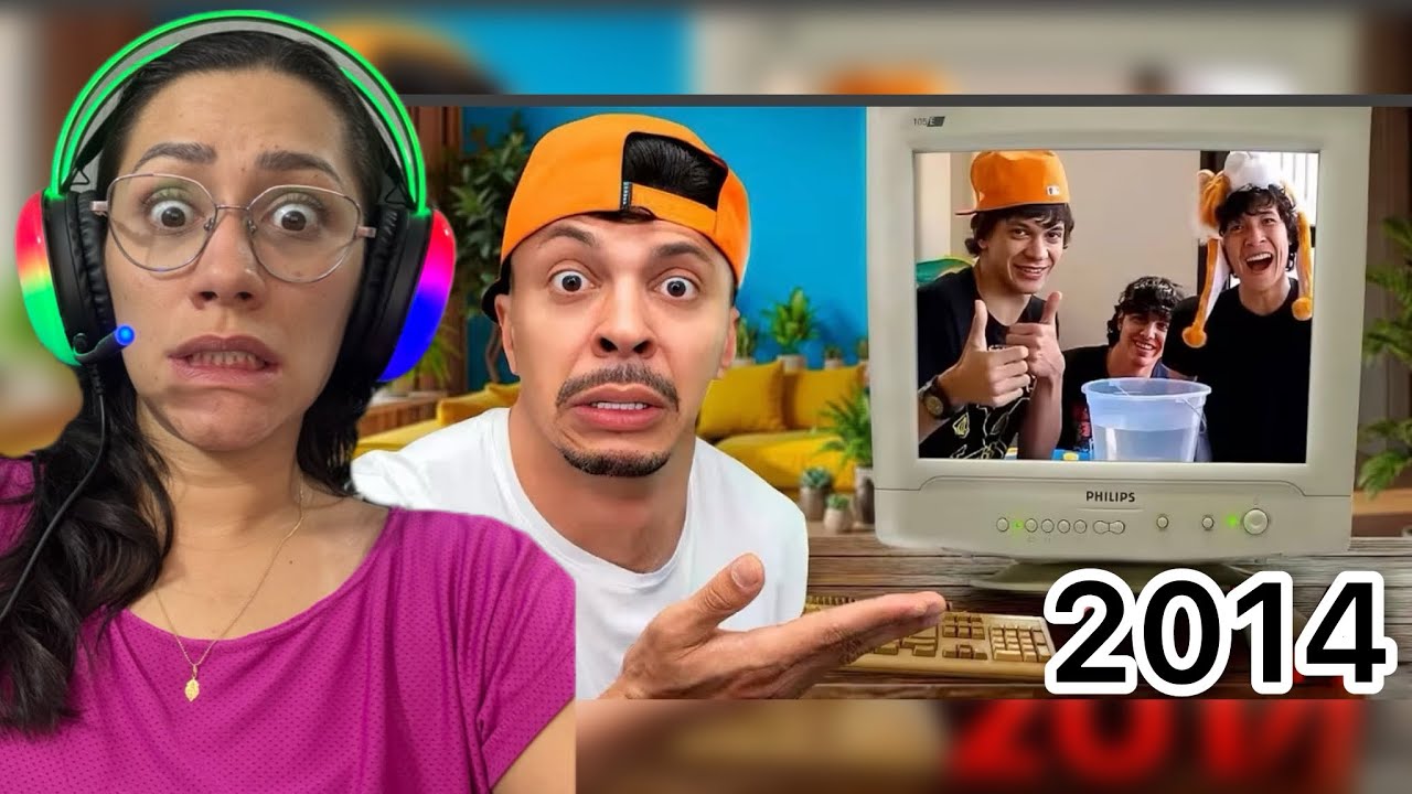 REACT: EM 2014 EU ERA MUITO INCONSEQUENTE 😂 *relembre* - Canal Julio Cocielo