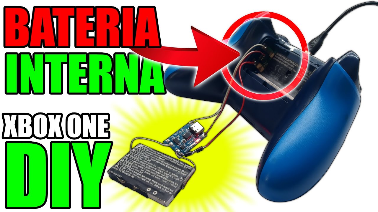 MOD DE CONTROL DE XBOX ONE, RECARGABLE bateria de litio