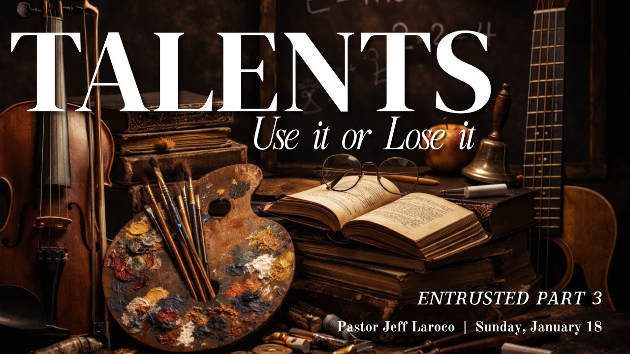 TALENTS USE IT OR LOSE IT | PSTR. JEFF LAROCO | 1.18.2026
