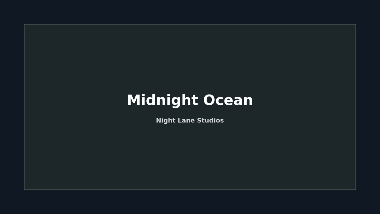 Midnight Ocean