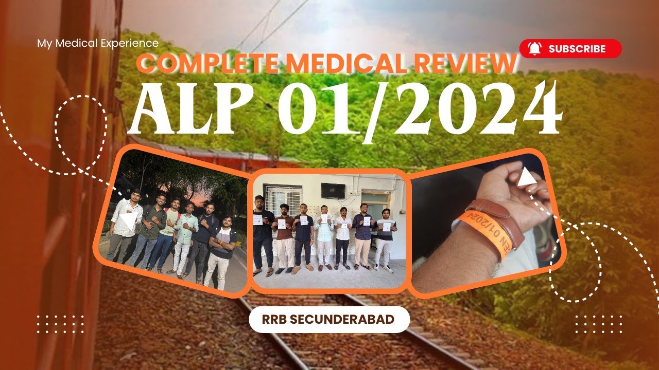 Complete Details of ALP Medical Review RRB SECUNDERABAD || My Alp Medical in RRB Secunderabad 