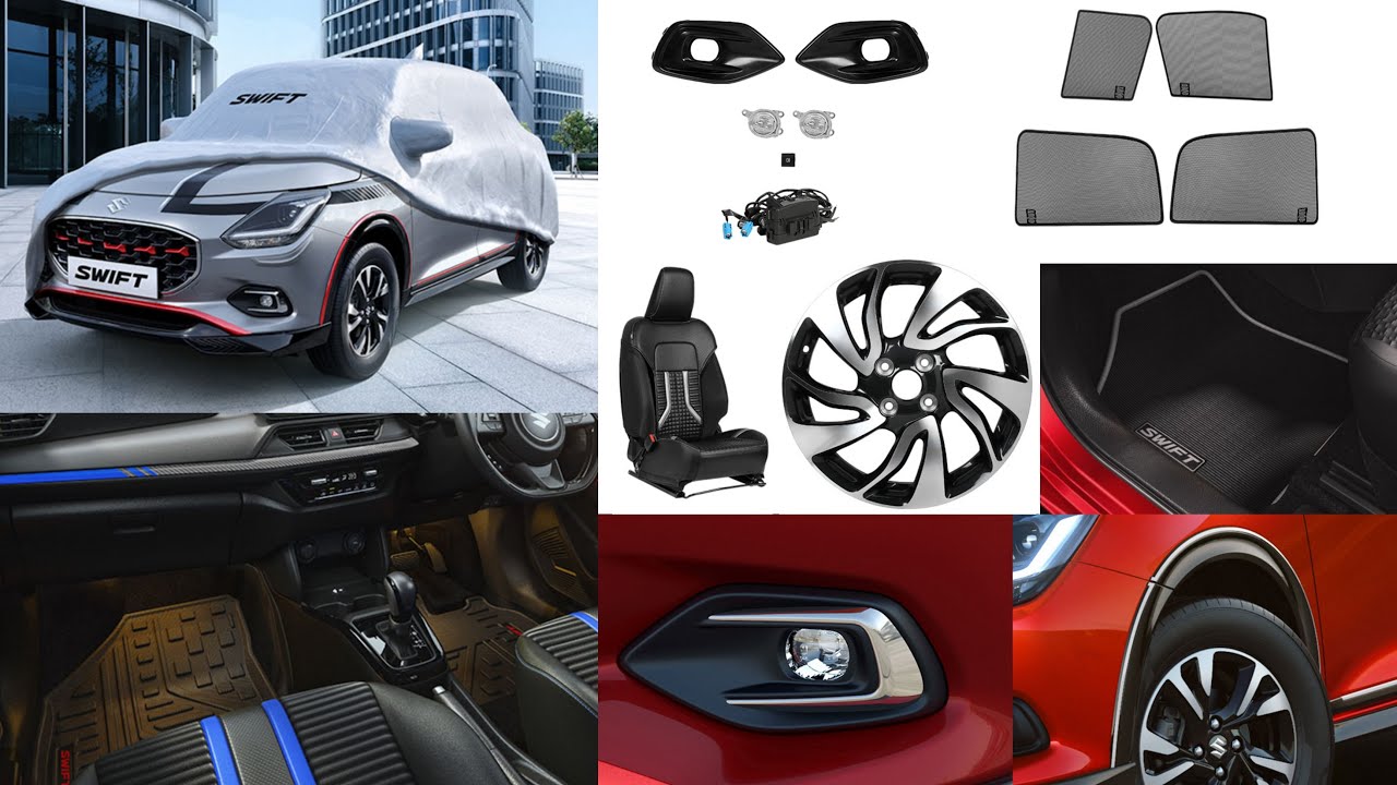 New Maruti Swift All Genuine Accessories