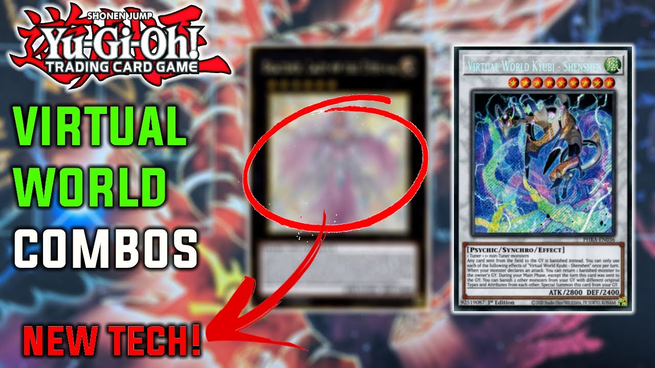 THIS COULD BE THE NEXT BEST TECH IN VIRTUAL WORLD! Yu-Gi-Oh! Virtual World Combo Tutorial/Test Hands