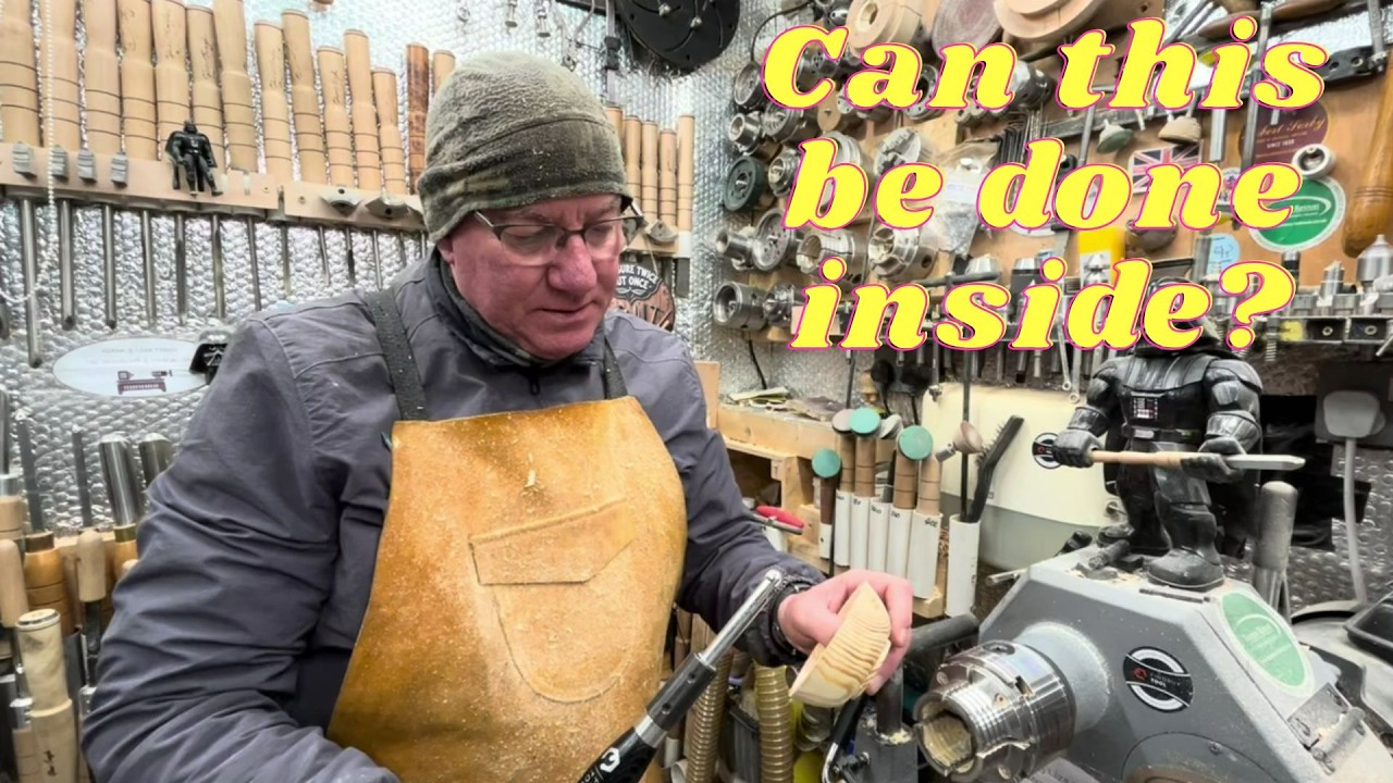 Woodturning. Can this be done inside?