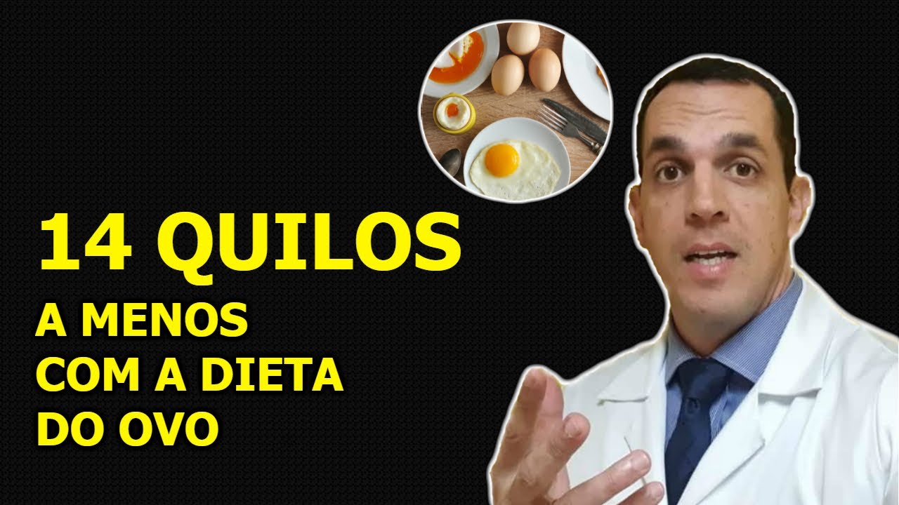 ELA EMAGRECEU 14 QUILOS COM A DIETA DO OVO! SERÁ QUE FUNCIONA? Dr. Gabriel Azzini