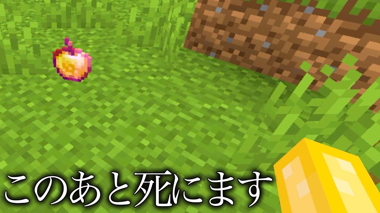 【マイクラ】知らないと危険すぎる金リンゴをご存知でしょうか..？ ～マニアしか知らない究極の雑学・裏技9選～　　【マインクラフト】【まいくら】【検証】【雑学】【コマンド】