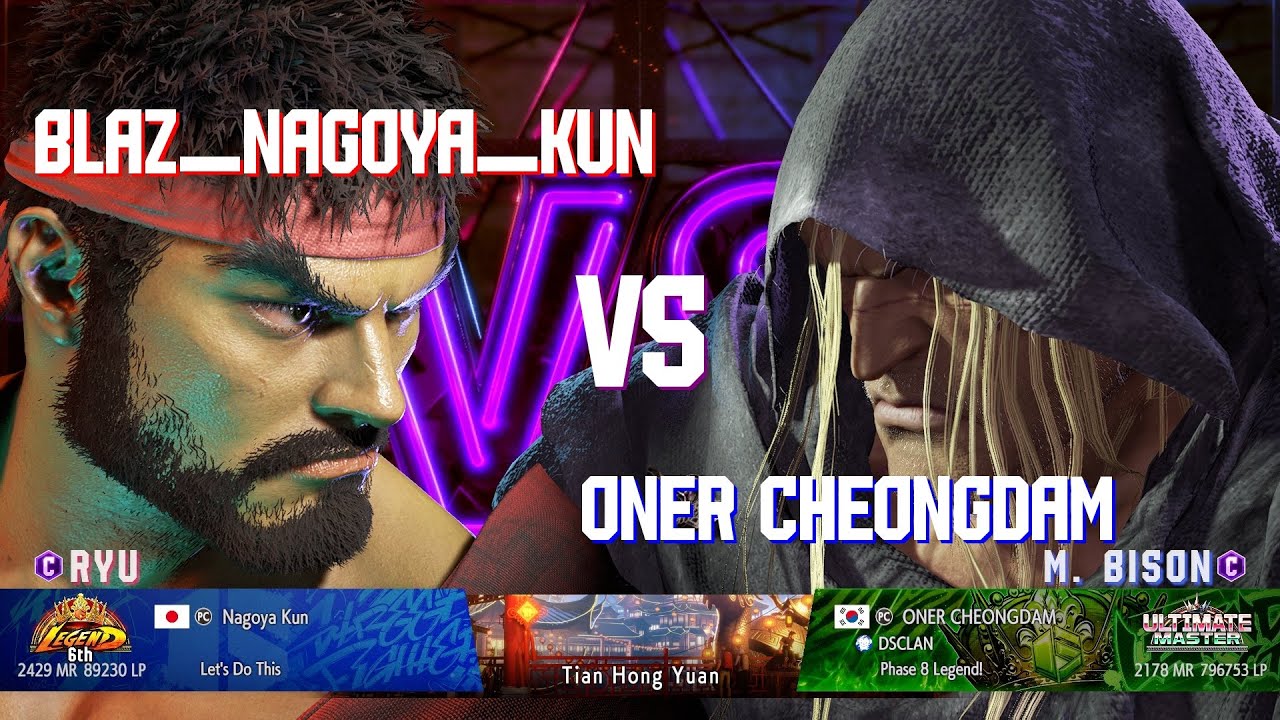 SF6 Blaz_Nagoya_Kun (Ryu Classic) Vs ONER CHEONGDAM (M. Bison Classic)
