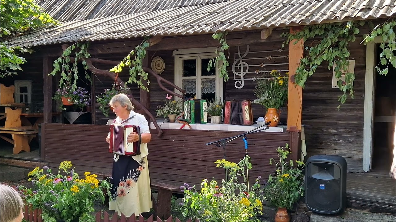 Armonikierių šventė  Kirnaičiuose,,Subatos vėlų vakarėlį.Groja Nijolė Pabarčienė