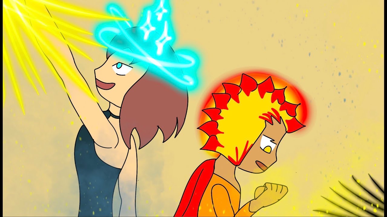 The duet between  moon and sunn