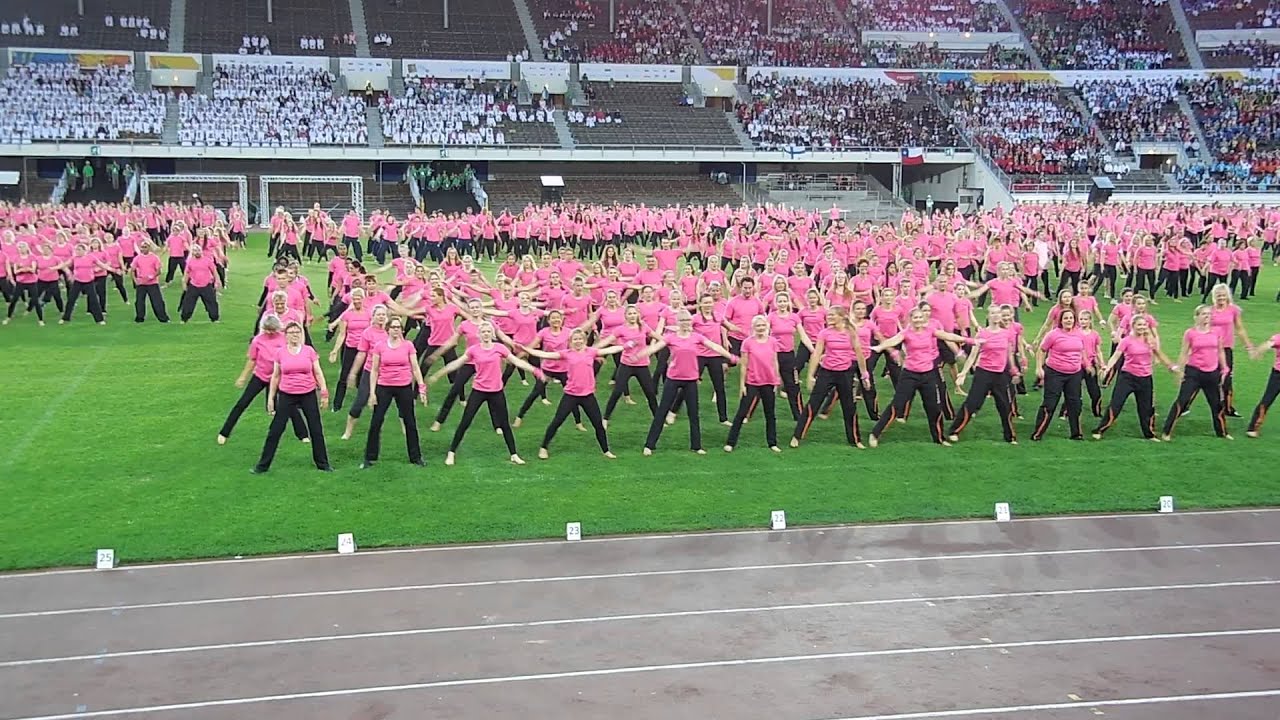 Gymnaestrada 2015 World Team Display