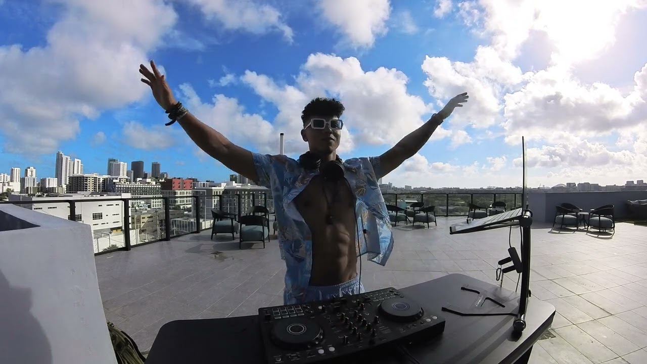Royce Music Live on Miami Rooftop 🎧🔥 | Deep House & Sunset Vibes